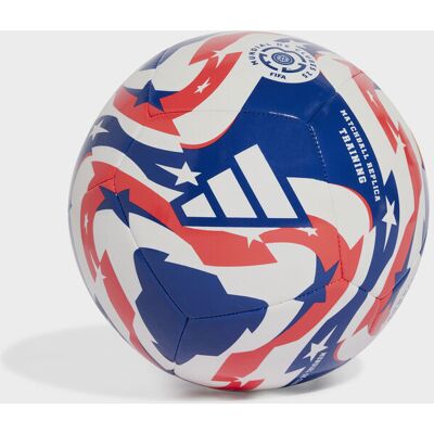 Adidas Mundial de Clubes FIFA 25 - Unisex - Bianco/Azzurro/Rosso/Nero - Pallone da calcio Adidas Mundial de Clubes FIFA 25 - Unisex - Bianco/Azzurro/Rosso/Nero - Pallone da calcio