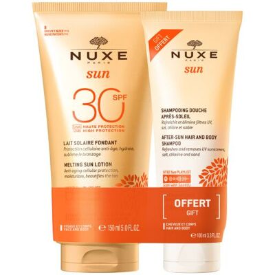 Nuxe Sun Latte Solare Spf30 150ml + Shampo Doccia 100ml in Omaggio Nuxe Sun Latte Solare Spf30 150ml + Shampo Doccia 100ml in Omaggio