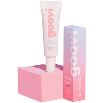 Crema Bellezza Tinta Scura SPF 15 di Goovi - Idrata & Protegge Crema Bellezza Tinta Scura SPF 15 di Goovi - Idrata & Protegge