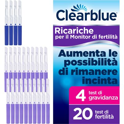 CLEARBLUE FERTILI STICK 20+4 CLEARBLUE FERTILI STICK 20+4