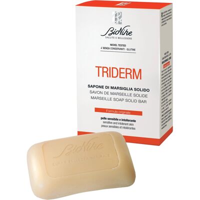 Sapone di Marsiglia Bionike Triderm - Cura della pelle sensibile Sapone di Marsiglia Bionike Triderm - Cura della pelle sensibile