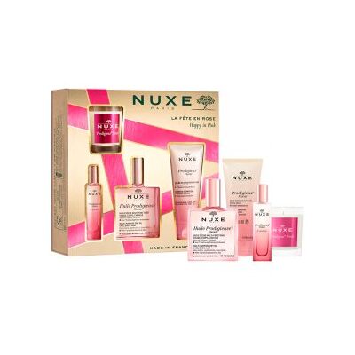 Nuxe Cofanetto Huile Prodigieuse Florale Olio 10ml + Profumo 15ml + Gel Doccia 100ml + Candela Nuxe Cofanetto Huile Prodigieuse Florale Olio 10ml + Profumo 15ml + Gel Doccia 100ml + Candela