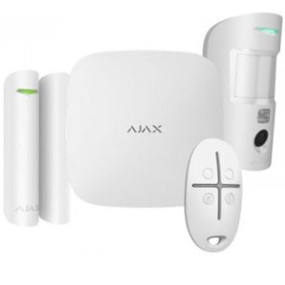 Ajax 156255 Baseline kit antifurto base StarterKit CAM Plus bianco Ajax 156255 Baseline kit antifurto base StarterKit CAM Plus bianco