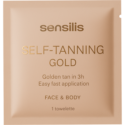 Sensilis Self-Tanning Wipe for Face and Body 6 un. Gold Sensilis Self-Tanning Wipe for Face and Body 6 un. Gold