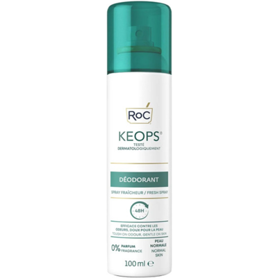 Roc Keops Fresh Spray Deodorante per Pelle Normale 100mL Roc Keops Fresh Spray Deodorante per Pelle Normale 100mL