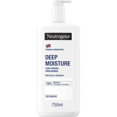 Neutrogena Hidratazione Profonda Lozione di Corpo per Pelli Sensibili - Lozione di Corpo Neutrogena Hidratazione Profonda Lozione di Corpo per Pelli Sensibili - Lozione di Corpo