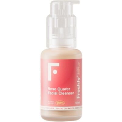 Detergente viso al quarzo rosa di Freshly - Pelle sensibile - 50mL Detergente viso al quarzo rosa di Freshly - Pelle sensibile - 50mL