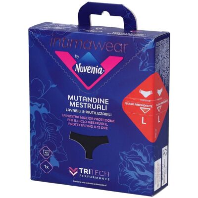 Nuvenia Intimawear Mutandine Mestruali Hipster Tessuto Taglia L 1 pz Assorbenti Nuvenia Intimawear Mutandine Mestruali Hipster Tessuto Taglia L 1 pz Assorbenti