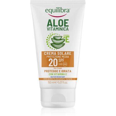 equilibra Aloe Vitaminica Crema Solare SPF 20 1510 ml solare equilibra Aloe Vitaminica Crema Solare SPF 20 1510 ml solare