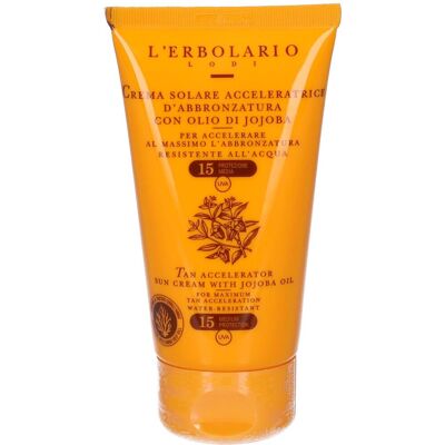 L'Erbolario L`Erbolario Crema Solare Corpo Acceleratrice d'Abbronzatura SPF 15 75 ml solare L'Erbolario L`Erbolario Crema Solare Corpo Acceleratrice d'Abbronzatura SPF 15 75 ml solare
