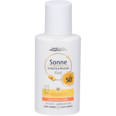 Medipharma SPF 50+ Fluido Solare Ultra Leggero - Protezione solare Medipharma SPF 50+ Fluido Solare Ultra Leggero - Protezione solare