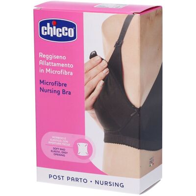 Chicco Reggiseno Allattamento in Microfibra Colore Nero Taglia 4C 1 pz Altro Chicco Reggiseno Allattamento in Microfibra Colore Nero Taglia 4C 1 pz Altro