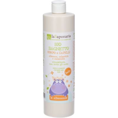 La Saponaria Maxi Bio Bagnetto corpo e capelli 500 ml Detergente La Saponaria Maxi Bio Bagnetto corpo e capelli 500 ml Detergente