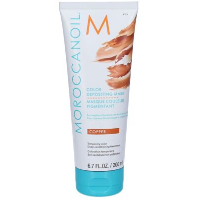 Maschera Deposito di Colore Moroccanoil Rame (200 ml) Maschera Deposito di Colore Moroccanoil Rame (200 ml)