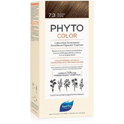 Colorazione Permanente Phyto 7.3 Biondo Dorato Colorazione Permanente Phyto 7.3 Biondo Dorato