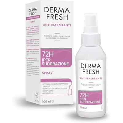 dermafresh 72H Ipersududorazione Spray 100 ml dermafresh 72H Ipersududorazione Spray 100 ml