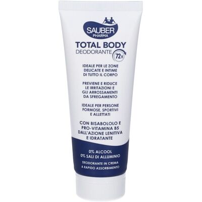 sauber Deo Total Body Deodorante in Crema 75 ml sauber Deo Total Body Deodorante in Crema 75 ml