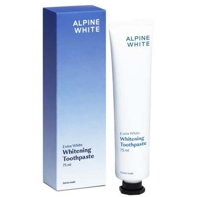ALPINE WHITE Extra White 75 Dentifricio sbiancante vegano - Dentifricio ALPINE WHITE Extra White 75 Dentifricio sbiancante vegano - Dentifricio