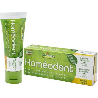 Dentifricio Limone Homeodent di Boiron - Fluoro, Erbe, Gengive, Smalto Dentifricio Limone Homeodent di Boiron - Fluoro, Erbe, Gengive, Smalto