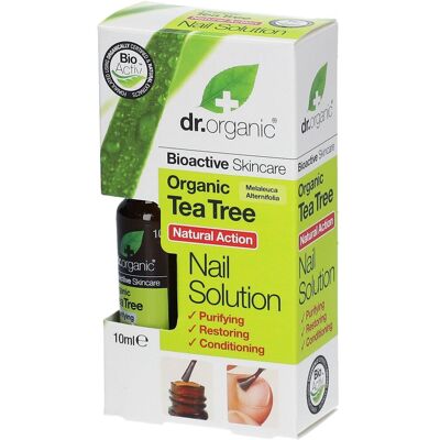 Soluzione unghie all'olio di tea tree biologico di Dr. Organic - Cura delle unghie Soluzione unghie all'olio di tea tree biologico di Dr. Organic - Cura delle unghie