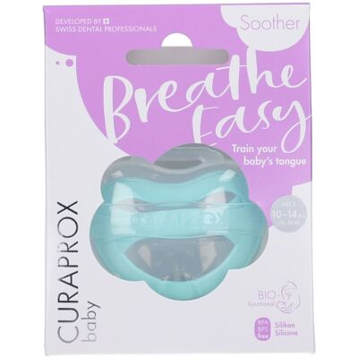 Curaprox Baby Soother Turquoise Taglia 2 +2,5 Anni 1 pz Succhietti Curaprox Baby Soother Turquoise Taglia 2 +2,5 Anni 1 pz Succhietti