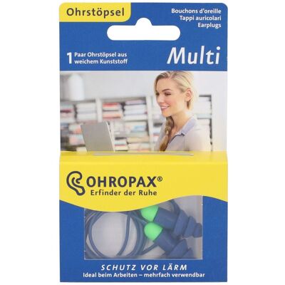 Ohropax Tappi Auricolari Multi 1 pz per le orecchie Ohropax Tappi Auricolari Multi 1 pz per le orecchie