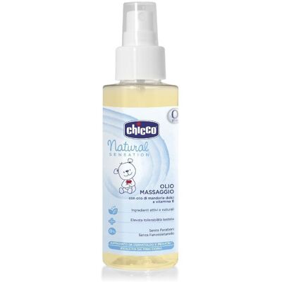 Chicco - Natural Sensation Olio Massaggio - 100 ml - Senza alcool Chicco - Natural Sensation Olio Massaggio - 100 ml - Senza alcool