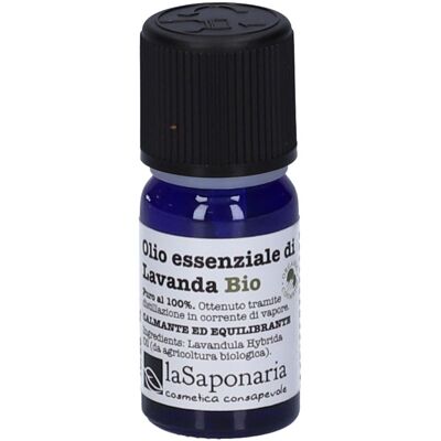 La Saponaria Olio Essenziale di Lavanda BIO 10 ml essenziale La Saponaria Olio Essenziale di Lavanda BIO 10 ml essenziale