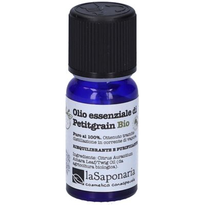 LA Saponaria Olio Essenziale di Petit Grain Bio 10 ml essenziale LA Saponaria Olio Essenziale di Petit Grain Bio 10 ml essenziale