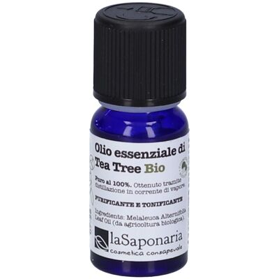 La Saponaria Olio Essenziale di Tea Tree BIO 10 ml essenziale La Saponaria Olio Essenziale di Tea Tree BIO 10 ml essenziale