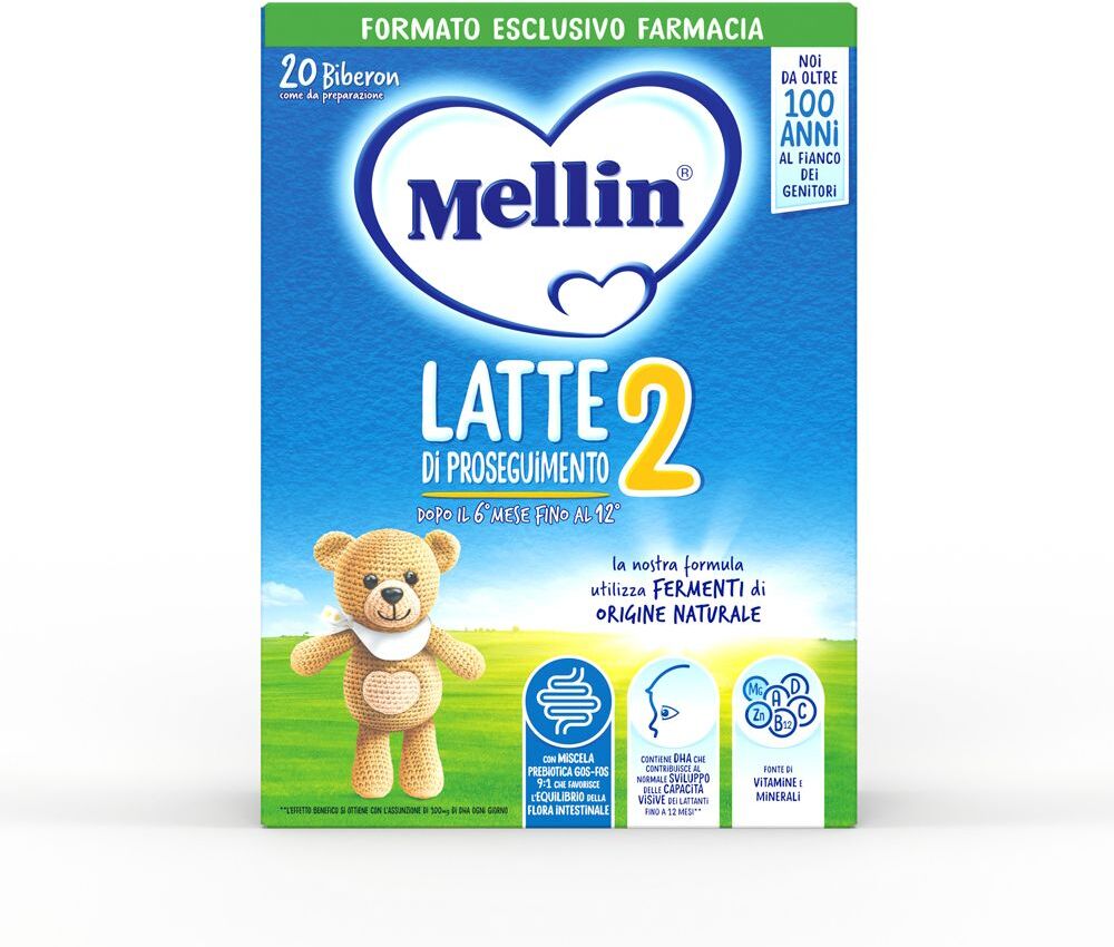 Mellin 2 Latte Di Proseguimento In Polvere 6-12 Mesi 700g 1 Mellin 2 Latte Di Proseguimento In Polvere 6-12 Mesi 700g