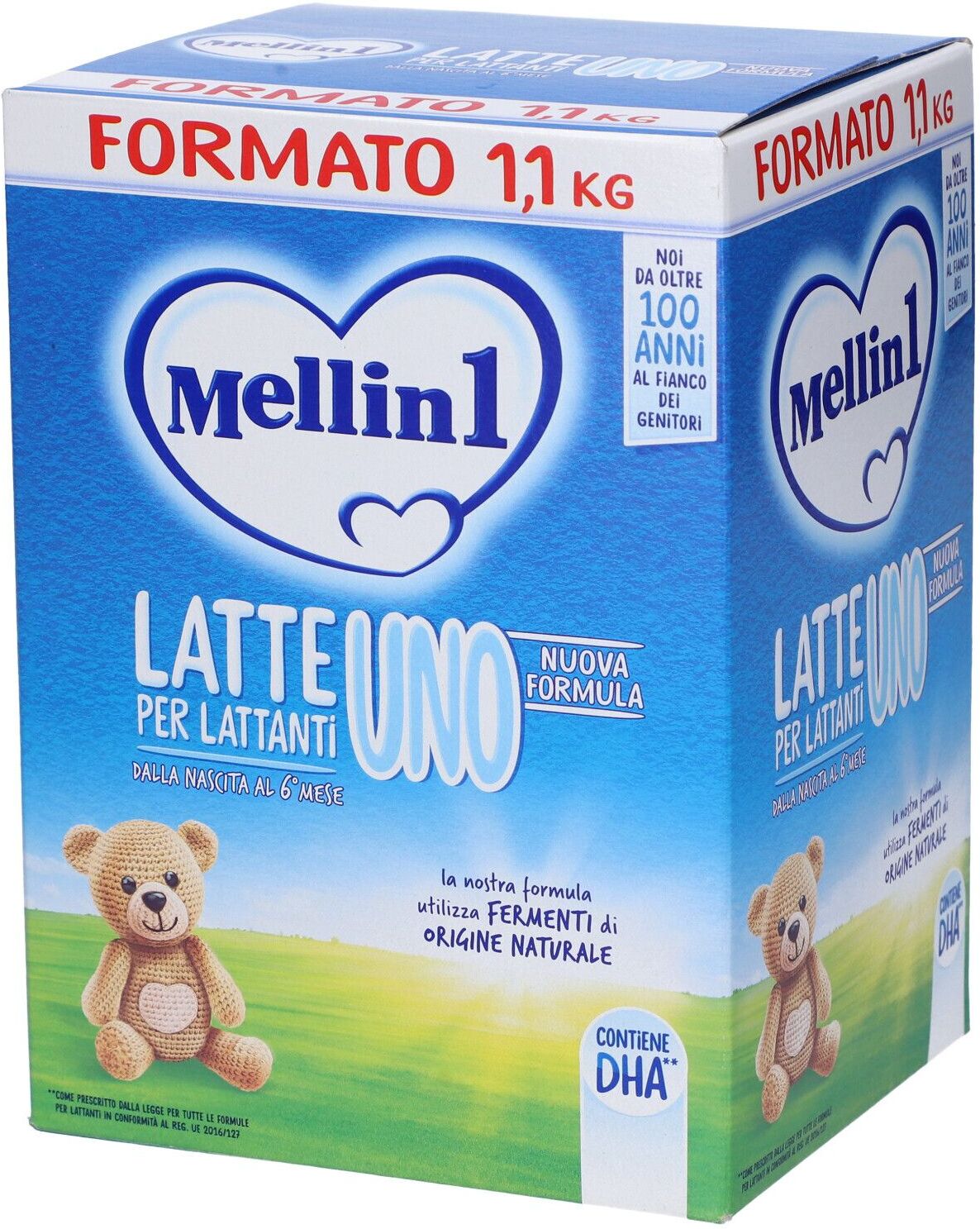 Danone Nutricia SpA Soc.ben. Latte Mellin 1 Polvere 1100 g per soluzione orale 1 Danone Nutricia SpA Soc.ben. Latte Mellin 1 Polvere 1100 g per soluzione orale