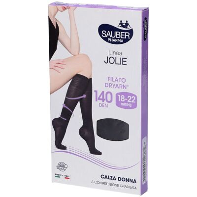sauber Calza Jolie Filato Dryarn 140 Nero L/Xl 1 pz Altro sauber Calza Jolie Filato Dryarn 140 Nero L/Xl 1 pz Altro