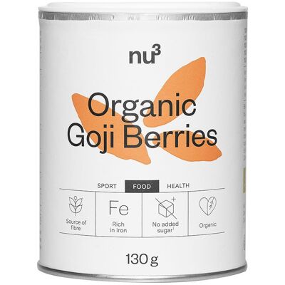 nu3 Bacche di goji 130 g Frutta nu3 Bacche di goji 130 g Frutta