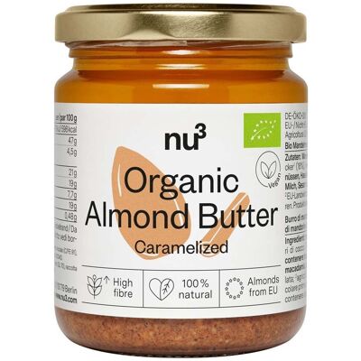 nu3 Crema di Mandorle Caramellate Bio 250 g Snack nu3 Crema di Mandorle Caramellate Bio 250 g Snack