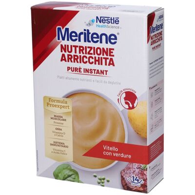 Meritene Nestlé ® Puré Vitello con Verdure 1000 g Polvere Meritene Nestlé ® Puré Vitello con Verdure 1000 g Polvere