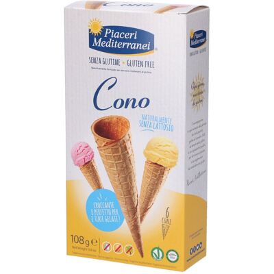 Piaceri Mediterranei Coni per Gelato Senza Glutine 108 g Altro Piaceri Mediterranei Coni per Gelato Senza Glutine 108 g Altro