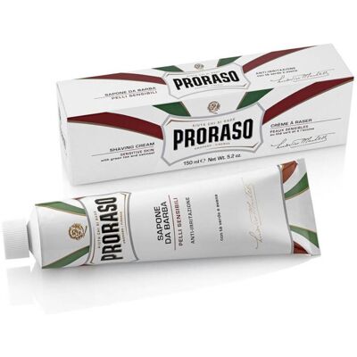 Proraso White Shaving Cream Sensitive Haut 150 ml Crema Proraso White Shaving Cream Sensitive Haut 150 ml Crema