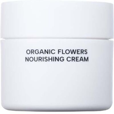 Crema Nutriente ai Fiori Organici Whamisa - Idratante viso per donne Crema Nutriente ai Fiori Organici Whamisa - Idratante viso per donne