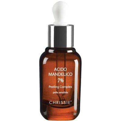 Chrissie Acido Mandelico 7% Peeling Complex Pelle Sensibile 30 ml Chrissie Acido Mandelico 7% Peeling Complex Pelle Sensibile 30 ml