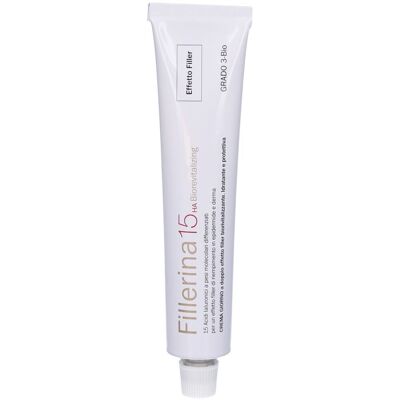 Fillerina 15 Ha Biorevitalizing Day Cream Grado 3 Bio Tubo 50 ml Crema per la pelle Fillerina 15 Ha Biorevitalizing Day Cream Grado 3 Bio Tubo 50 ml Crema per la pelle