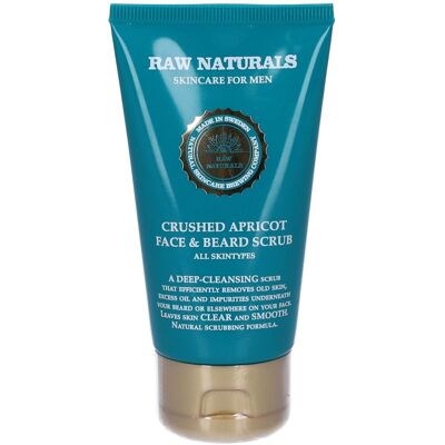 Scrub di albicocca schiacciata per viso e barba - Pulizia profonda Scrub di albicocca schiacciata per viso e barba - Pulizia profonda