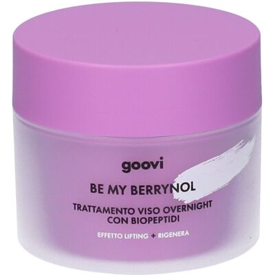 Goovi Be My Berrynol Trattamento Overnight Con Biopeptidi 50 ml Crema notte Goovi Be My Berrynol Trattamento Overnight Con Biopeptidi 50 ml Crema notte