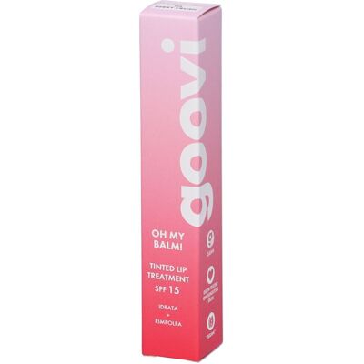 Goovi Oh My Balm! Tinted Lip Treatment Tonalità 04 Berry Crush 10 ml Rossetto Goovi Oh My Balm! Tinted Lip Treatment Tonalità 04 Berry Crush 10 ml Rossetto