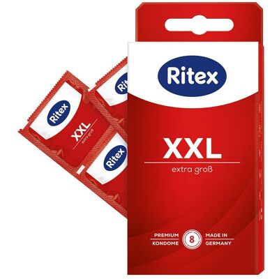 Ritex *XXL* Extra Gross (extra grande) 8 pz Preservativi Ritex *XXL* Extra Gross (extra grande) 8 pz Preservativi