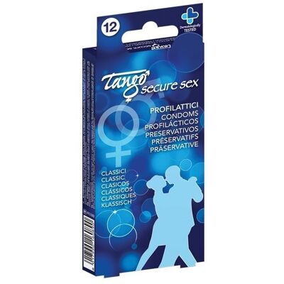 Gima Tango Secure Sex Profilattici Classici 12 pz Preservativi Gima Tango Secure Sex Profilattici Classici 12 pz Preservativi