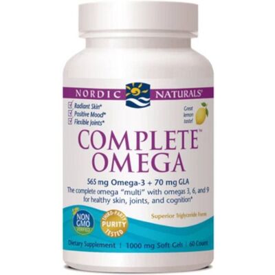 Nordic Naturals Omega Completo Limone 1000 mg - Cuore, Cervello, Pelle Nordic Naturals Omega Completo Limone 1000 mg - Cuore, Cervello, Pelle