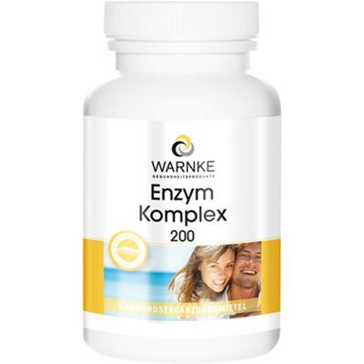 WARNKE Vitalstoffe - Complesso Enzimatico 200 mg 100 pz Capsule WARNKE Vitalstoffe - Complesso Enzimatico 200 mg 100 pz Capsule