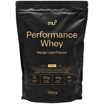 nu3 Performance Whey 1000 g Polvere nu3 Performance Whey 1000 g Polvere