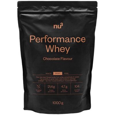 nu3 Performance Whey 1000 g Polvere nu3 Performance Whey 1000 g Polvere